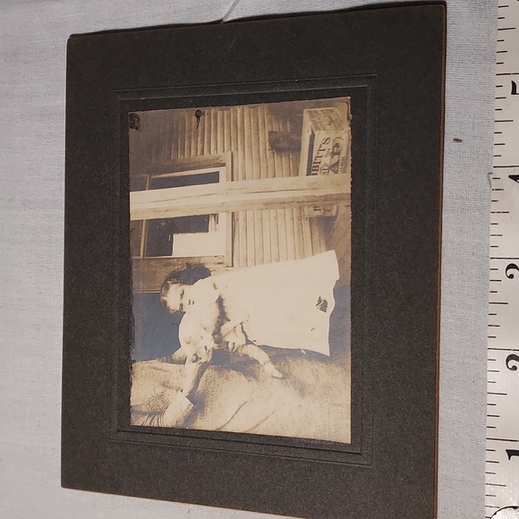 Antique Cabinet Card Family Photos House Woman Man Children - Picture 2 of 9